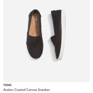 Toms Black Canvas Sneakers